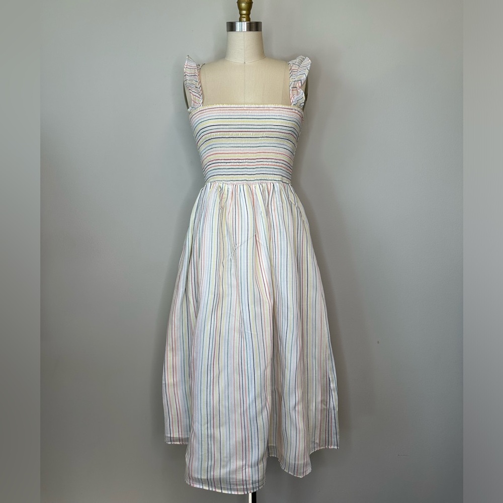 Madewell Rainbow Summer Dress